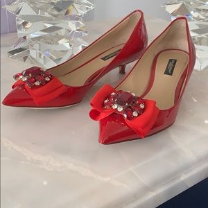 Red Dolce & Gabbana Kitten Heals